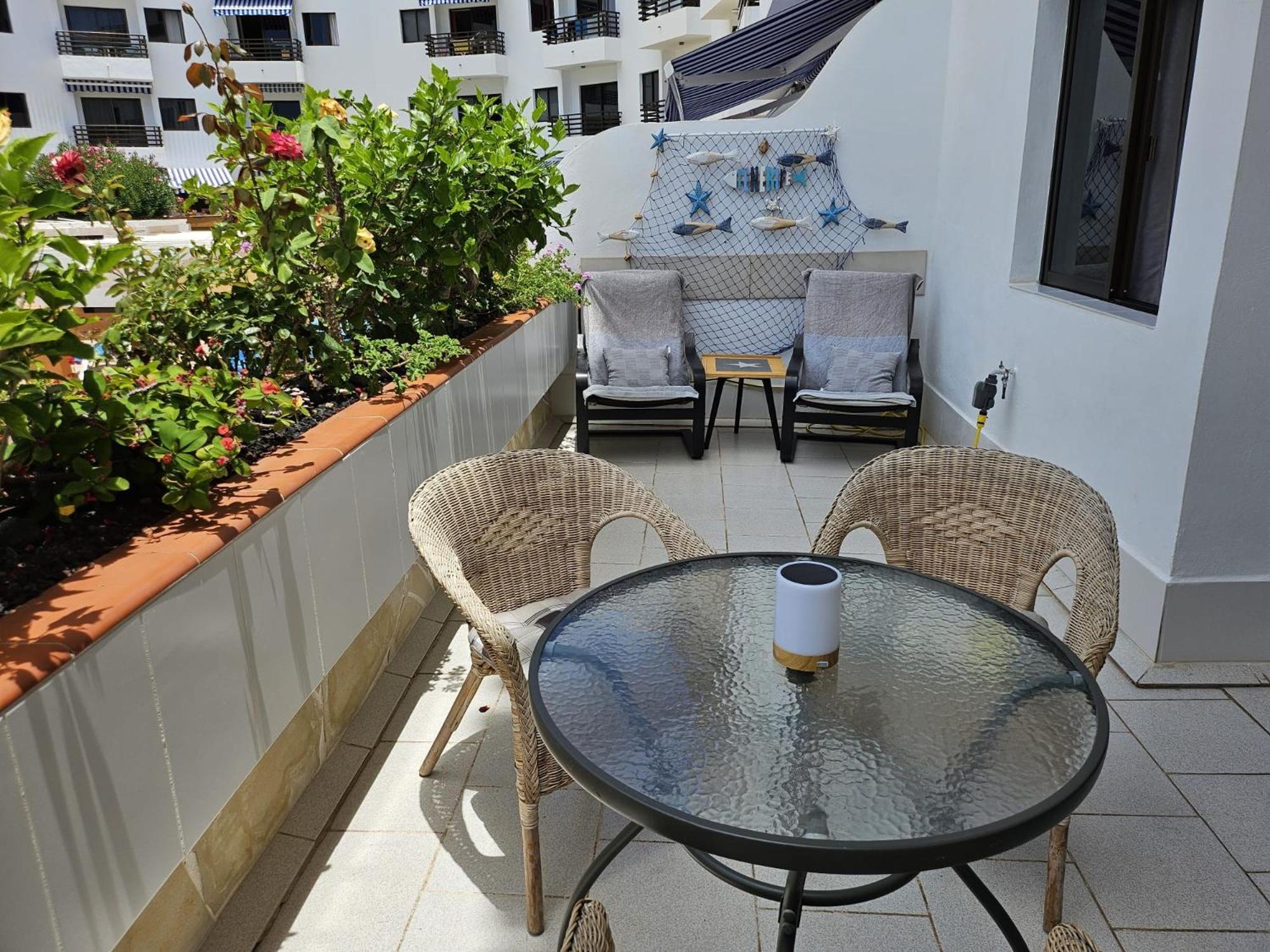 аппартаметы Seguro De Sol Playa De La Arena Puerto de Santiago (Tenerife)